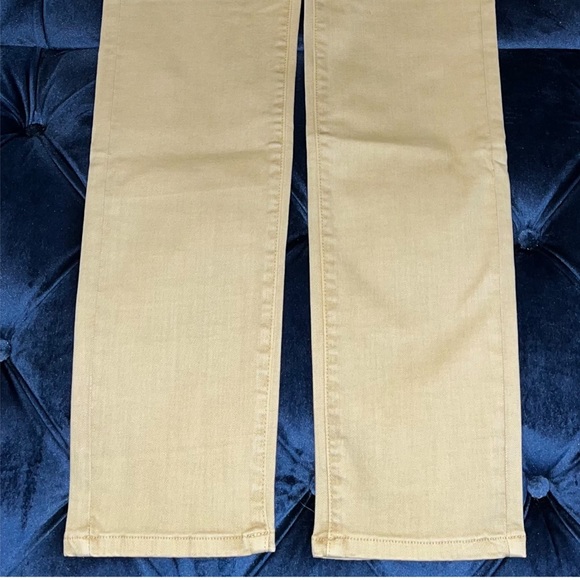 Sandrine Rose xFree People Sunflower Beige Straight Leg Jeans Sz27 - Picture 13 of 16